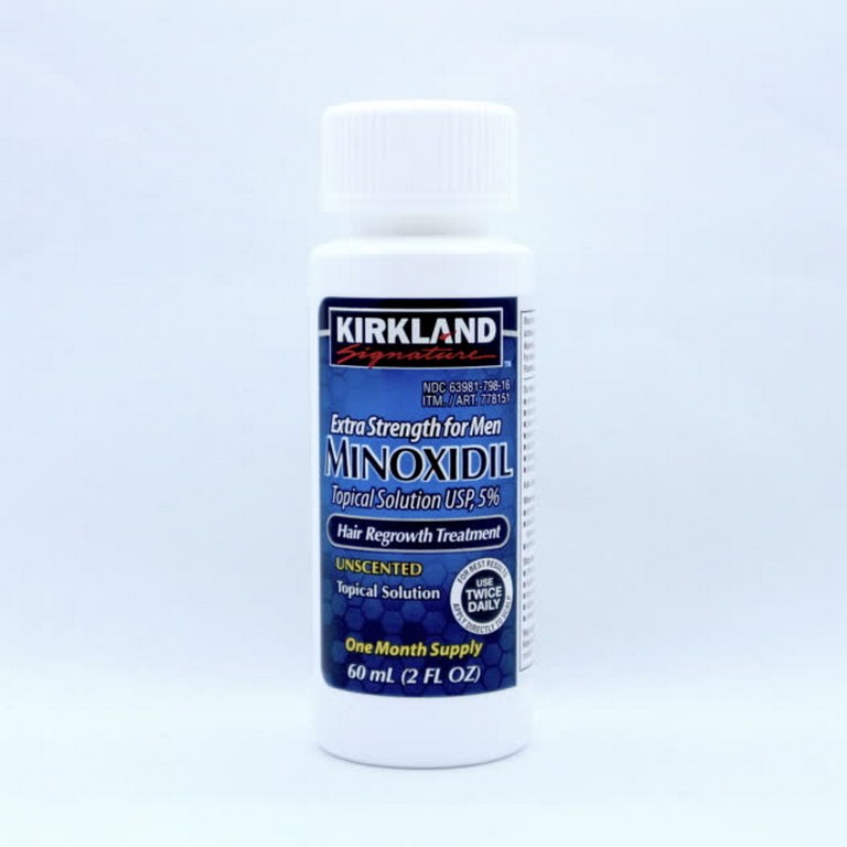 Minoxidil Kirkland 5%, minoxidil asli, minoxidil palsu